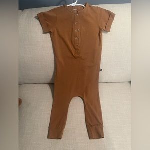 Rags 2T short sleeve pant romper! Camel color!